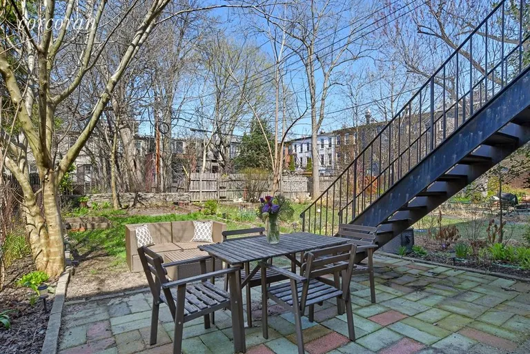 New York City Real Estate | View 211 Prospect Place, 1 | Back Yard | View 5