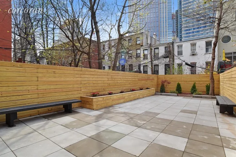 New York City Real Estate | View 46 Fort Greene Place, 1 | Back Yard | View 6