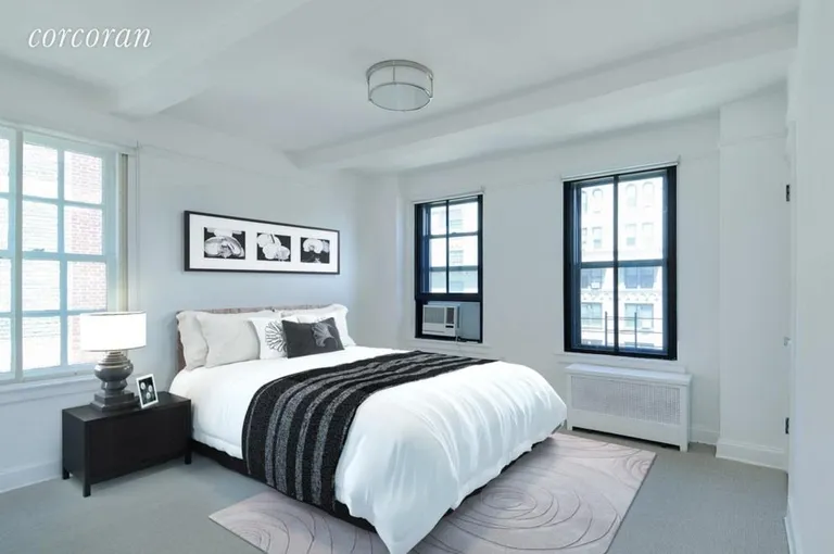 New York City Real Estate | View 110 West 86th Street, 15A | Master Bedroom | View 5