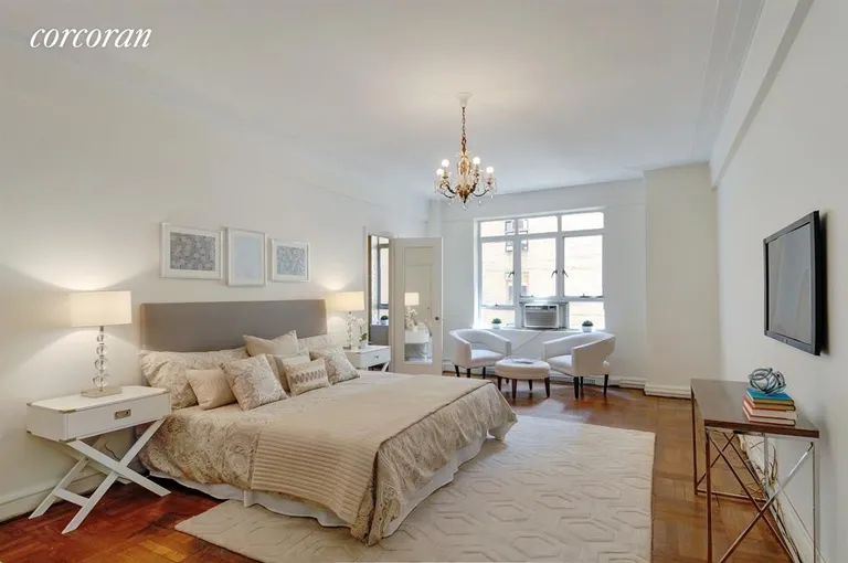 New York City Real Estate | View 115 Central Park West, 7J | Master Bedroom | View 3