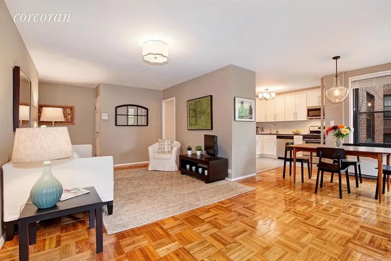 New York City Real Estate | View 193 Clinton Avenue, 6G | Living Room | View 2