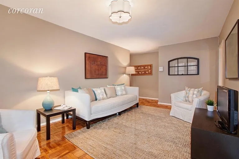 New York City Real Estate | View 193 Clinton Avenue, 6G | Living Room | View 3