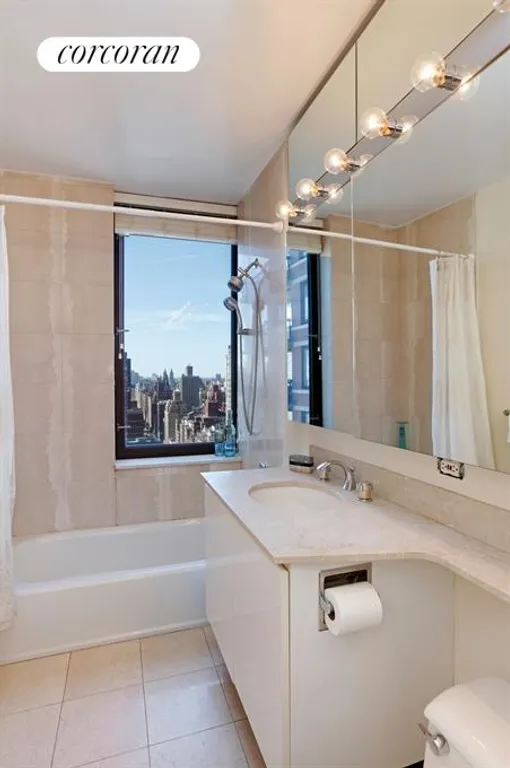 New York City Real Estate | View 422 East 72nd Street, 30A | Second bathroom | View 11