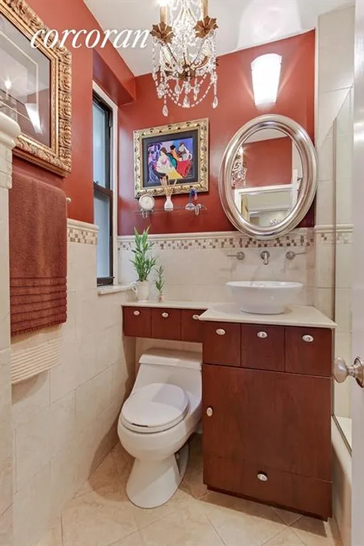 New York City Real Estate | View 433 WEST 24TH STREET, 3A | Mint Renovated Windowed Bathroom | View 3