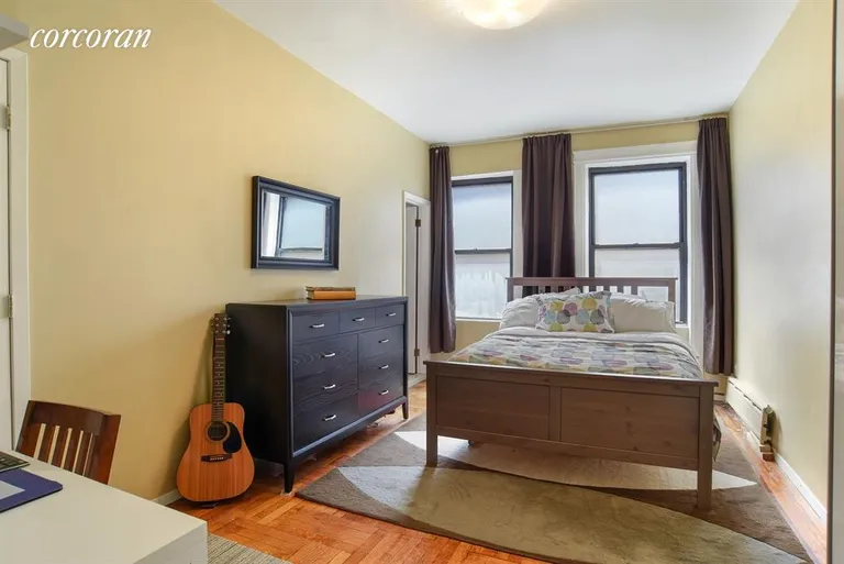 New York City Real Estate | View 408 Saint Johns Place, 4D | Sun bathed and master bedroom with en suite bath. | View 3