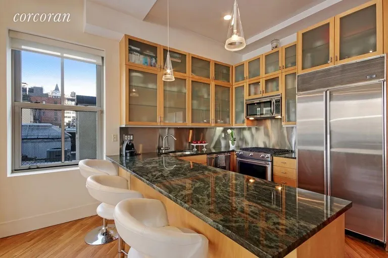 New York City Real Estate | View 69 Murray Street, 8th FL | Open Sunfilled Chef's Kitchen | View 2