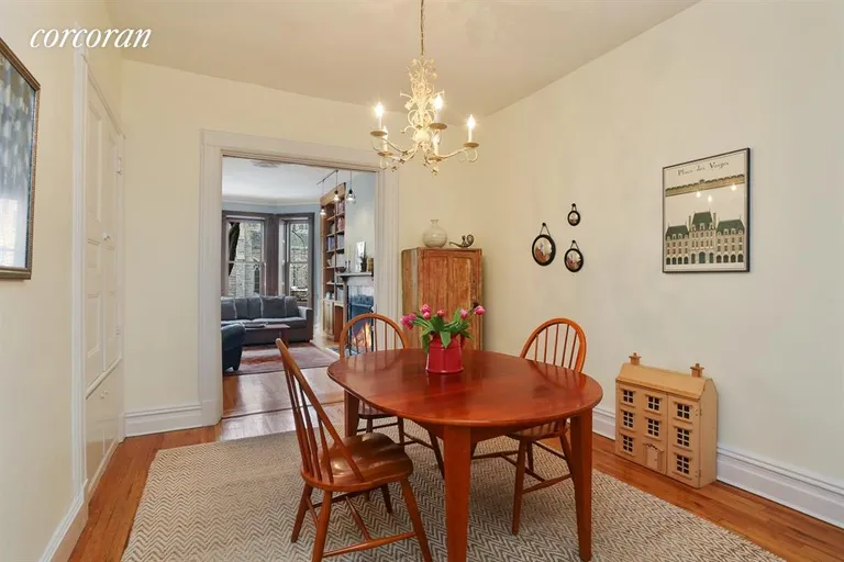 New York City Real Estate | View 749 President Street, 2 | Dining Room | View 2