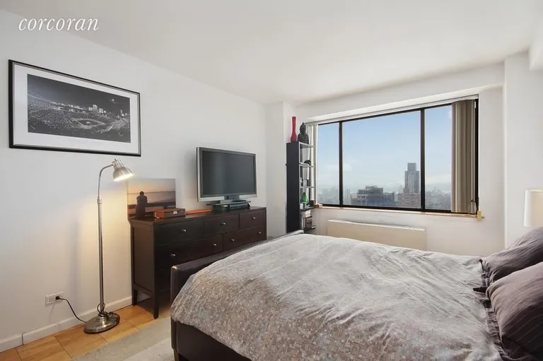 New York City Real Estate | View 45 East 25th Street, 39A | Large bedroom with open park view! | View 3