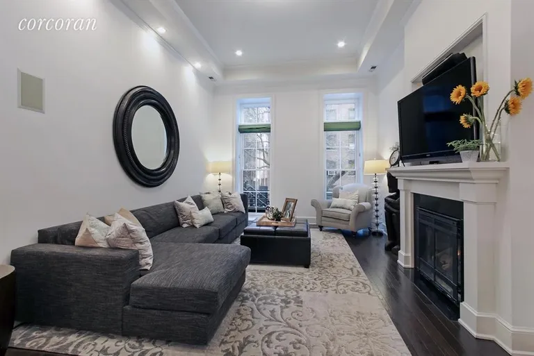 New York City Real Estate | View 49 West 16th Street, Parlor Duplex | Living Room | View 2