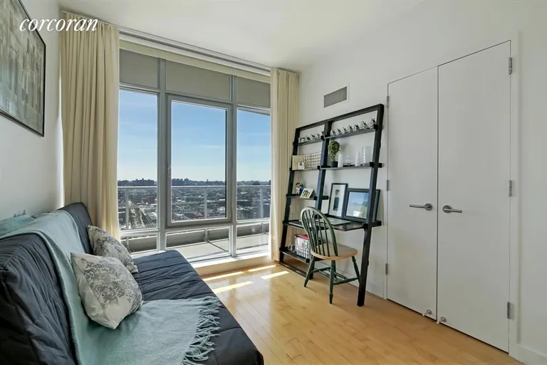 New York City Real Estate | View 1 NORTHSIDE PIERS, 22E | Bedroom | View 6