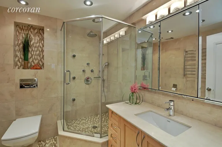 New York City Real Estate | View 200 East 78th Street, 6BC | Master Bathroom | View 11