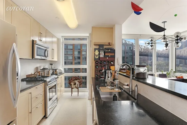 New York City Real Estate | View 415 Main Street, 6F | Kitchen | View 3
