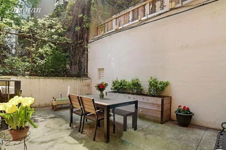 New York City Real Estate | View 422 State Street, 1C | Private Garden | View 11