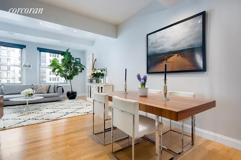 New York City Real Estate | View 88 Greenwich Street, 1307 | Dining Area | View 2