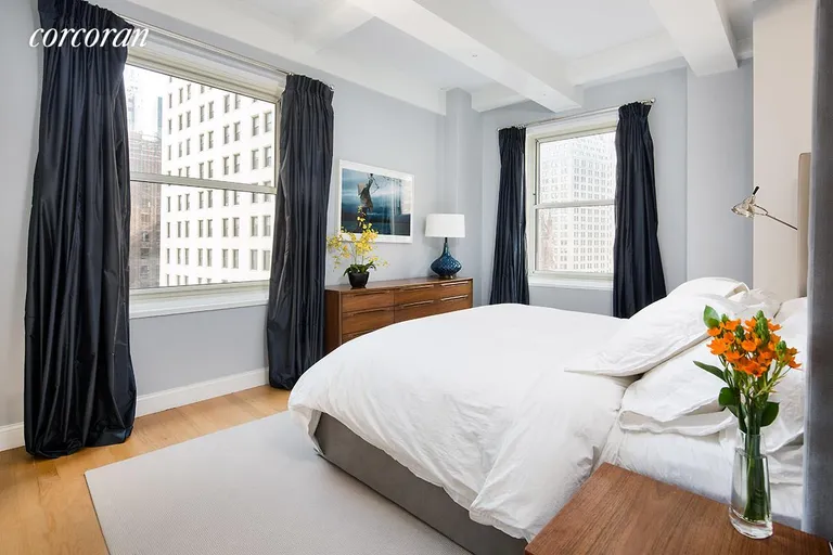 New York City Real Estate | View 88 Greenwich Street, 1307 | Primary Bedroom | View 5