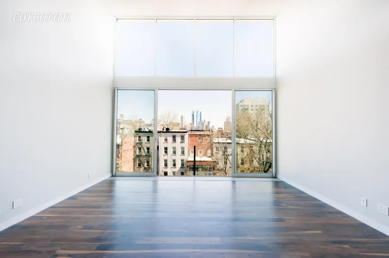 New York City Real Estate | View 97 Douglass Street, PH Duplex | Soaring Double Height Living | View 4