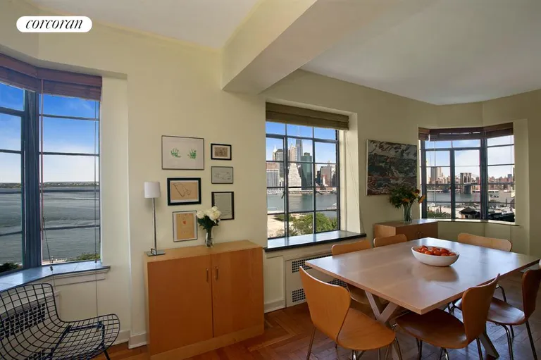 New York City Real Estate | View 57 Montague Street, 11A | Dining Area and view | View 3