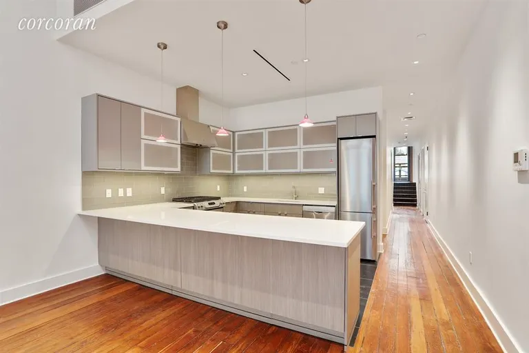 New York City Real Estate | View 577 Broadway, 3 | Renovated Kitchen with Stainless Steel Appliances | View 4