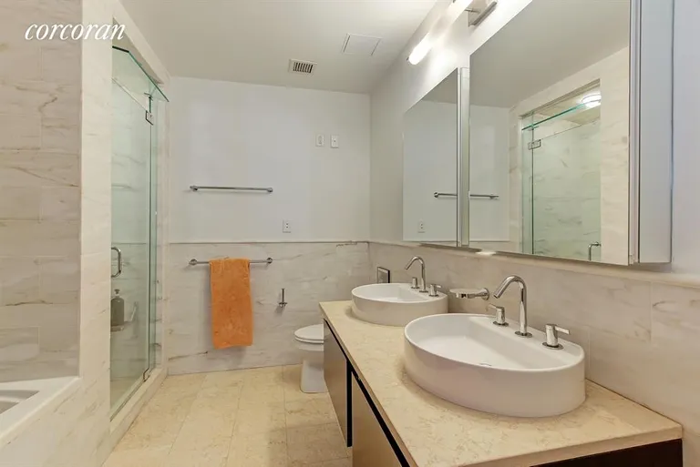 New York City Real Estate | View 50 West 15th Street, 3B | MASTER BATHROOM | View 4