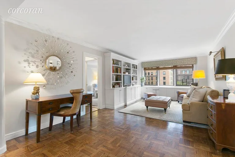 New York City Real Estate | View 205 East 77th Street, 9A | Living Room with Wide Entry Area | View 2