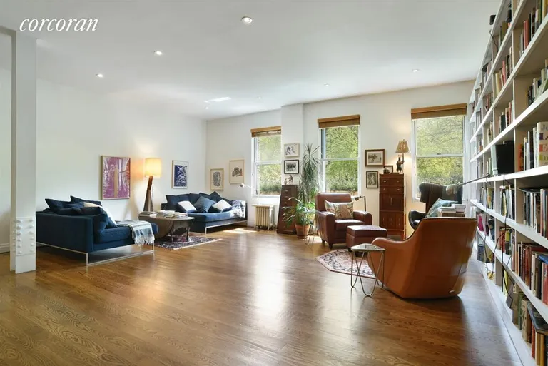 New York City Real Estate | View 255 Eastern Parkway, A15 | South facing living room with long sightlines | View 2