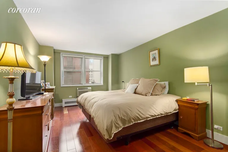 New York City Real Estate | View 215 East 80th Street, 5A | X-large bedroom fits King-sized bed + furniture. | View 2