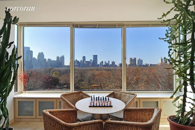 New York City Real Estate | View 860 Fifth Avenue, 11C | Sun Room and View | View 5