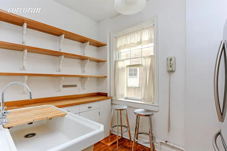 New York City Real Estate | View 27 Commerce Street, 5A | Classic Windowed Country Kitchen  | View 3