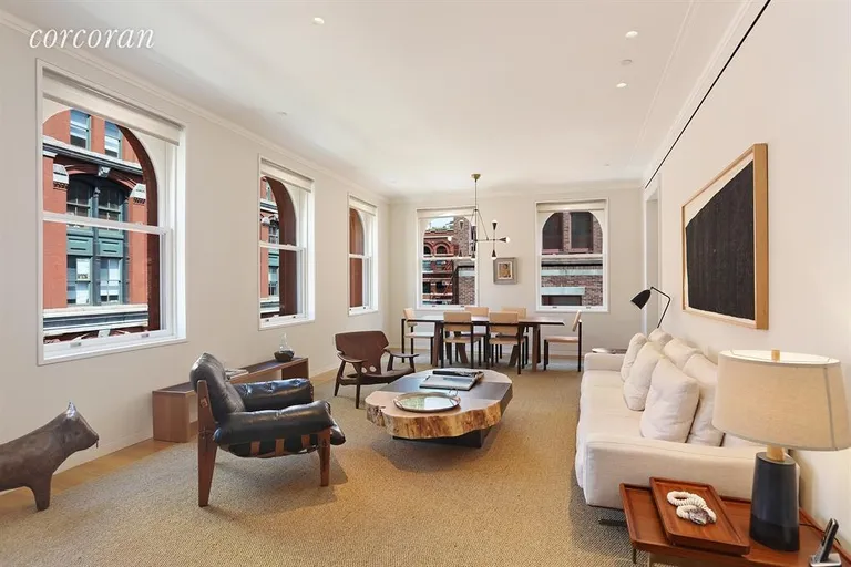 New York City Real Estate | View 7 Harrison Street, 5N | 3 Beds, 3 Baths | View 1