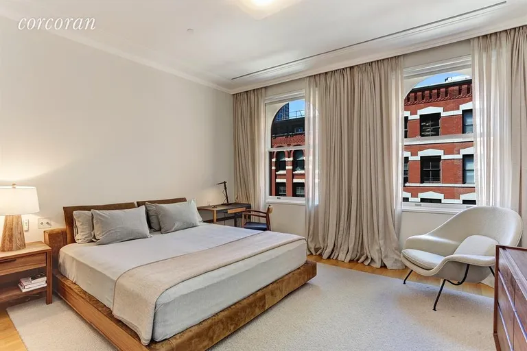 New York City Real Estate | View 7 Harrison Street, 5N | Master Bedroom | View 3