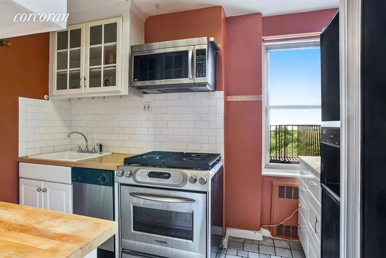 New York City Real Estate | View 200 Congress Street, 6C | Cooking with a view! | View 5