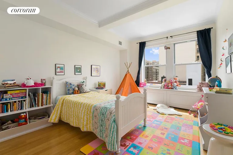 New York City Real Estate | View 845 West End Avenue, 9C | Bright and cheerful second bedroom | View 6