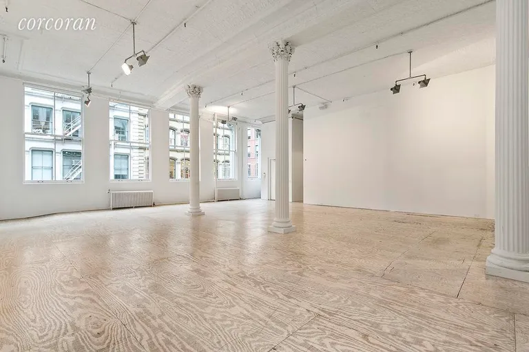 New York City Real Estate | View 473 Broome Street, 2B | Classic loft details  | View 2