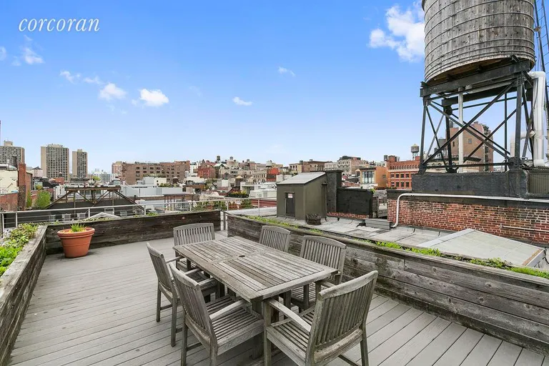 New York City Real Estate | View 473 Broome Street, 2B | Common roof terrace  | View 7