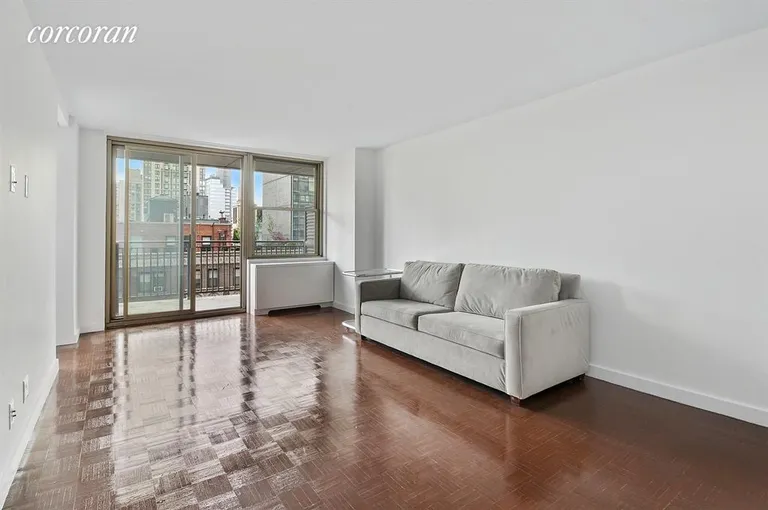 New York City Real Estate | View 301 East 79th Street, 19N | Living Room/ dining area | View 2