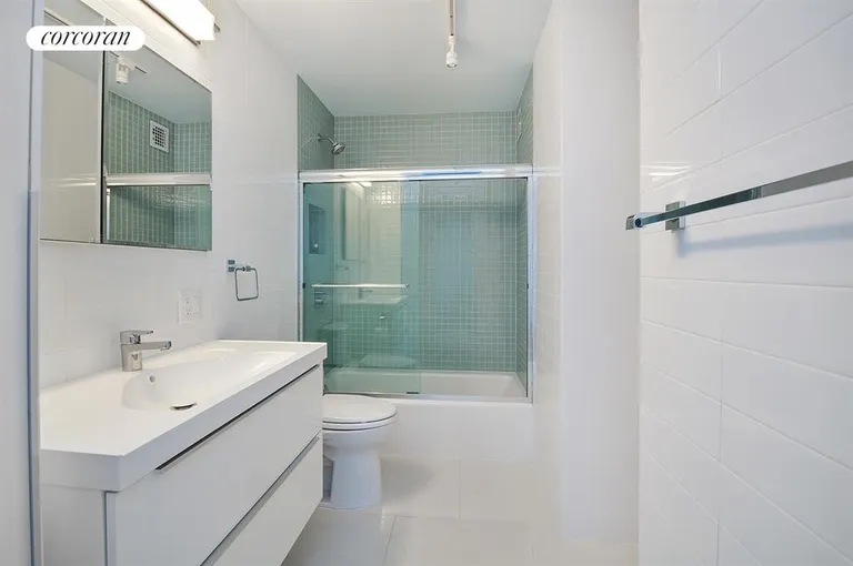 New York City Real Estate | View 301 East 79th Street, 19N | Enlarged Newly Renovated Bathroom | View 4