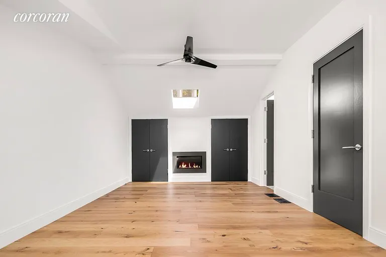 New York City Real Estate | View 226 Pacific Street | Master bedroom with gas fireplace | View 13