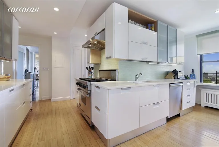 New York City Real Estate | View 135 Eastern Parkway, 12B | Kitchen has been Combined with Maid's Room | View 2