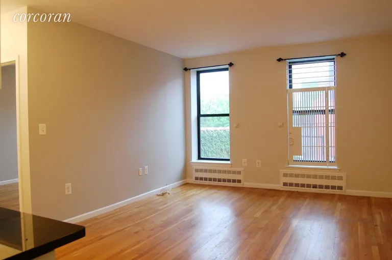New York City Real Estate | View 420 Classon Avenue, 2A | Living Room 16'x12'7" | View 2