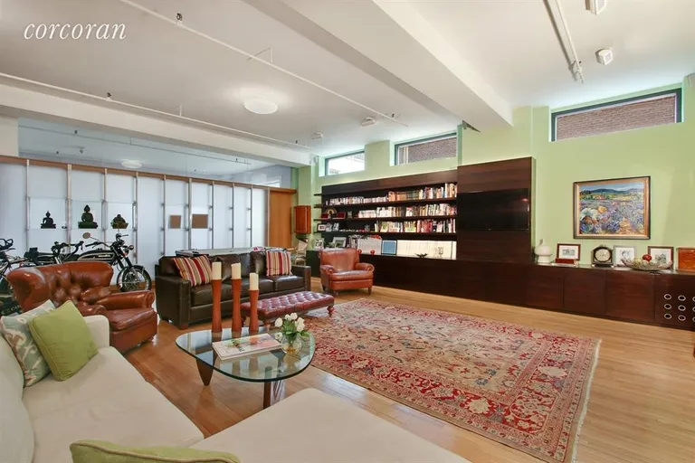 New York City Real Estate | View 476 Broadway, 4F | Media Room with 3 south windows | View 4