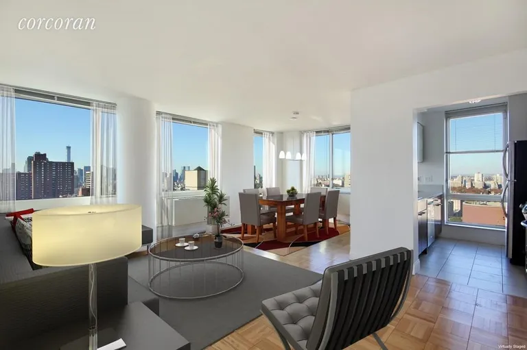 New York City Real Estate | View 215-217 East 96th Street, 40E | 1 Bed, 1 Bath | View 1