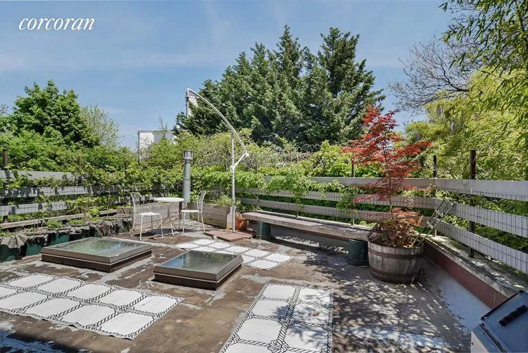 New York City Real Estate | View 87 Hudson Avenue, 1 | Currently a Terrace, soon to be a Roof Deck | View 11