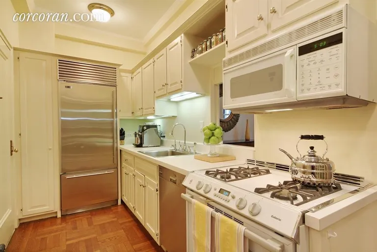 New York City Real Estate | View 1035 Fifth Avenue, 2D | Spacious Kitchen with Pass-thru Counter | View 6