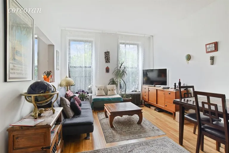 New York City Real Estate | View 211 Prospect Place, 3 | 2 Beds, 1 Bath | View 1