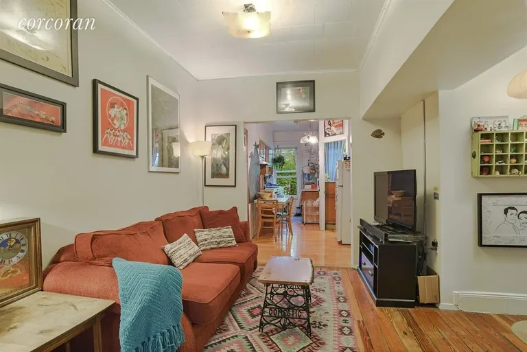 New York City Real Estate | View 2913 Fort Hamilton Pkwy | Living room in Unit 2 | View 4