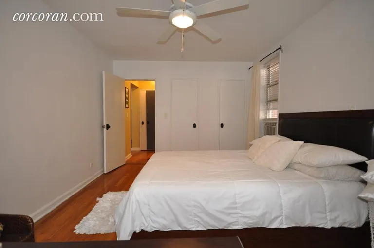 New York City Real Estate | View 2102 Holland Avenue, 1A | King sized Bedroom with two Closets | View 4