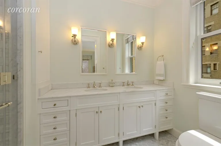 New York City Real Estate | View 75 Central Park West, 8A | Master Bathroom | View 5