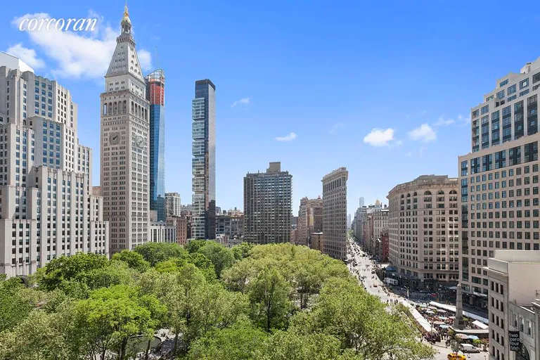 New York City Real Estate | View 225 Fifth Avenue, 10J | View down Fifth Avenue | View 2
