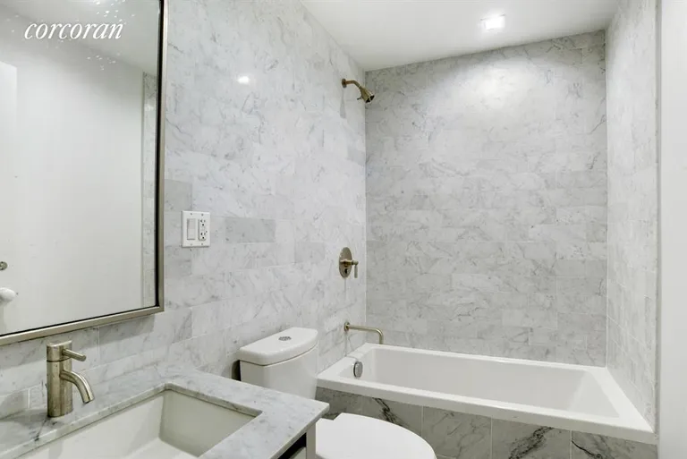 New York City Real Estate | View 532 Monroe Street | Hall bath that spares no care... | View 8