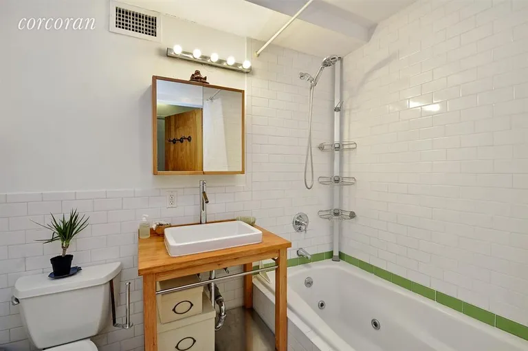 New York City Real Estate | View 689 Myrtle Avenue, 1E | Guest Bathroom | View 7